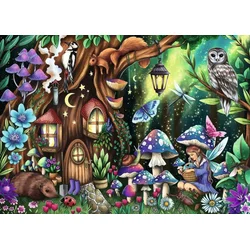 Ravensburger Puzzle V čarobnem gozdu 1000 kosov