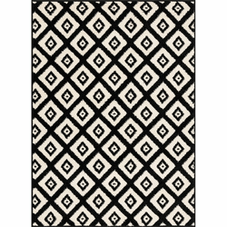 Črna/bela preproga 80x120 cm Avanti – FD