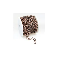 Lanac okrugli veći 8 x 10 mm bakar