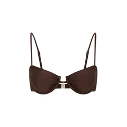 LSCN by LASCANA Bikini zgornji del temno rjava