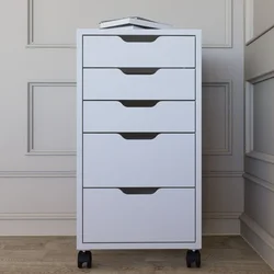 Hanah Home Komoda Duru 1600-48, 40x77,4x55 cm, Bela