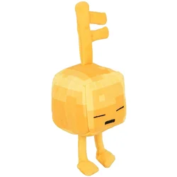 Minecraft Dungeons Mini Crafter Gold Sleeping Key Golem plišasta igrača Jinx