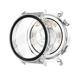 Weiqiantu Zaštita stakla za pametni sat + Zaštitna maska za pametni sat za Huawei Watch GT 6, Providna