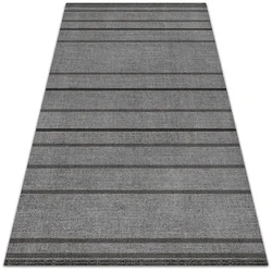 Decormat PVC preproga Sive črte 140x210 cm