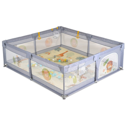 Cangaroo Ogradica za igru gamezone 150*200cm grey ( CAN0367 )
