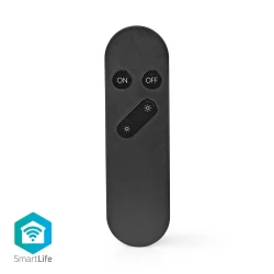 Nedis WIFILR001BK - Daljinski upravljač SmartLife 2xAAA Wi-Fi crna