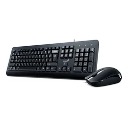 Genius KM-160 tastatura USB QWERTY Engleski Crno