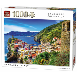 King - Puzzle Vernezza, Italija - 1 000 dijelova