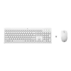HP 230 Wrls Mouse + Keyboard Combo WHT