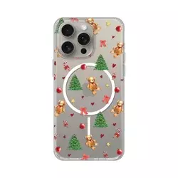 Maska za iPhone 15 Pro Max 6.7 Magsafe, Merry Bear
