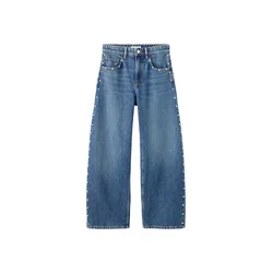 MANGO Kavbojke TOKIO moder denim