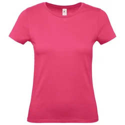 MAJICA KRATKI RUKAVI B&C #E150/WOMEN ROZA L