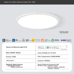 Yeelight Plafonska lampa Xianyu 3.0, 50W
