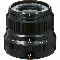 FUJI FUJINON XF 23mm F2 R WR, CRNI