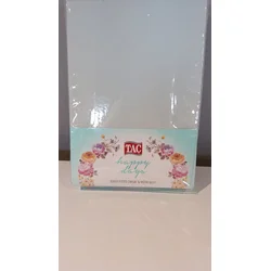 Tac Set posteljine Jersey, 160x220cm, Beli