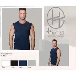 Hantex Muška potkošulja bez rukava, Siva