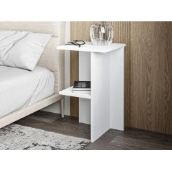 HANAH HOME Noćni ormarić Leray White (382NRC1807)
