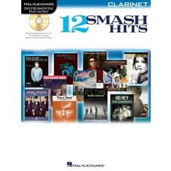 12 SMASH HITS FOR CLARINET +CD