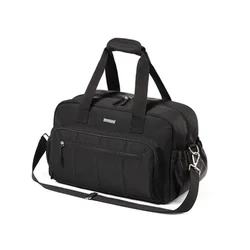 Babyono Torba za previjanje potovalna 40x20x25 cm črna