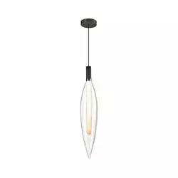 Luster na sajli NORDIC 1xG9/5W/230V crna/prozirna