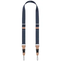 K&F Camera neck strap32mm blue condensed polymer material webbing, 4 aluminum alloy square buckles
