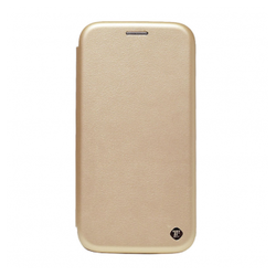 Maska na preklop Teracell Flip Premium za Samsung A11/A115F zlatna