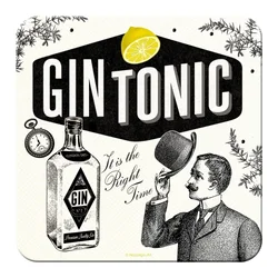 NOSTALGIC ART Metalni podmetač Gin Tonic
