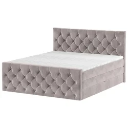 Boxspring Krevet Elio 140/200 cm , bež