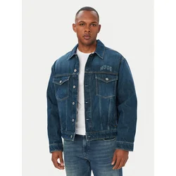 HUGO Jeans jakna Dex 50566119 Modra Regular Fit