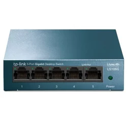 TP-Link switch LiteWave gigabit 5xRJ-45/10/100/1000Mbps metalno kućište ( LS105G )