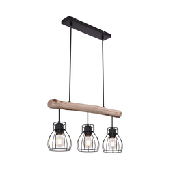 Globo 15326-3N - Viseći luster MINA na sajli 3xE27/40W/230V
