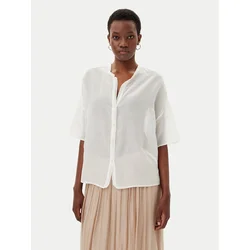 ViCOLO Srajca TD0648 Bela Loose Fit