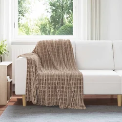Pokrivači za bacanje 6 pcs Kamel 150 x 130 cm Runo