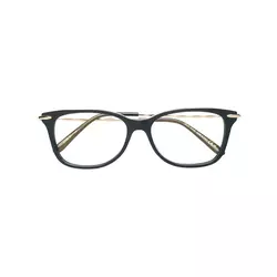 Elie Saab-classic narrow cat-eye glasses-women-Black