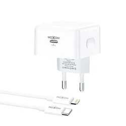 Moxom Kućni punjač MX-HC307 40W Type C na Lightning, Beli