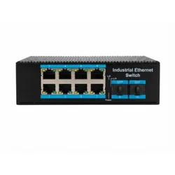 ExeLink ISG1010 neupravljivi industrijski switch 8x10/100/1000 Base-T porta 2x1000 Base-X SFP Port ( EXE243 )