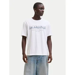 Jack & Jones Majica Evin 12290173 Bela Regular Fit