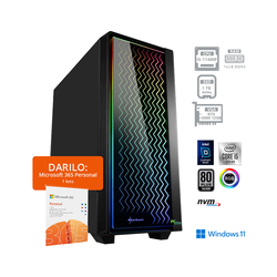 PCplus Storm gaming stolno računalo (143196) + poklon: 1 godina Office 365 Personal