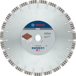 Diamantna plošča PRO Abrasive, 350 x 20/25,4 mm