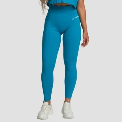 GymBeam Ženske helanke visokog struka Limitless Aquamarine