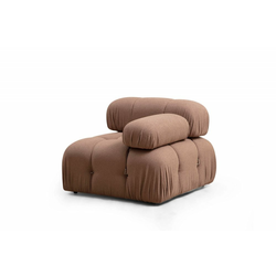 ATELIER DEL SOFA Fotelja Bubble 1R Brown Bouclette