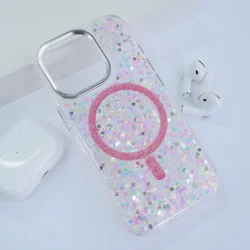 Maska za telefon Mag Case Glue za iPhone 16 Pro Max, Plava