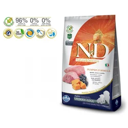 N&D Suva hrana Pumpkin Puppy Medium and Maxi Lamb-Blueberry 2,5 kg