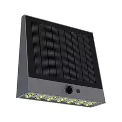 Viking - LED prigušiva solarno zidno svetlo sa senzorom LED/2W/3,7V IP54 4000K