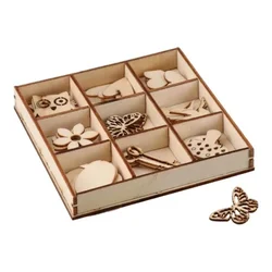 Junior crafty woody kraft dekoracija drvo miks 36k ( 137226 )