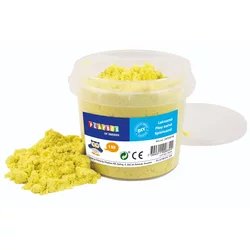 PlayBox: Rumena peskovna glina v vedru 1 kg