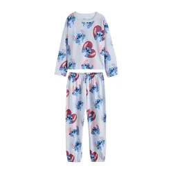 Next Pižama Lilo & Stitch modra/svetlo modra/roza/burgund