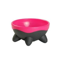Plastična pasja skleda UFO 750ml roza KW