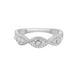 Diamant Exquis Prstan srebrna