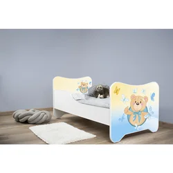 Happy Kitty Dečiji krevet 160x80cm Small teddy 7442